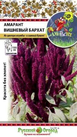 Амарант_Красный метельчатый Вишневый бархат_0,2_г._НК