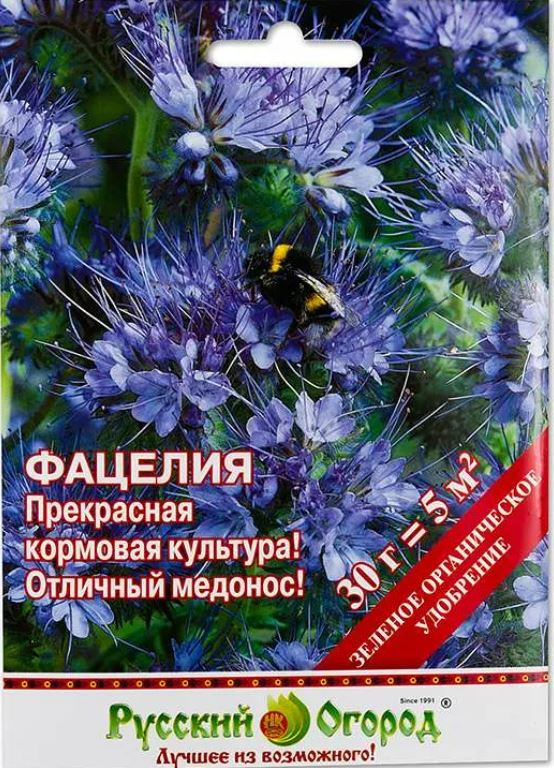 Сидераты, медоносы_Фацелия/30_30_г._НК