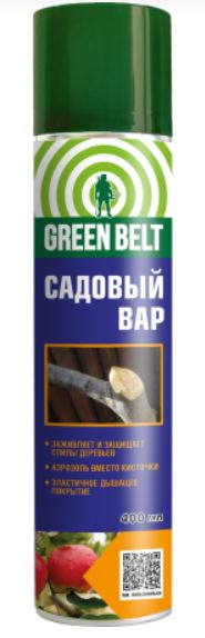 Аэрозоль Вар садовый,  (400 мл, GREEN BELT 12 шт/кор) - /14601826024473/