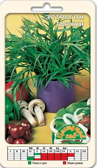 Эстрагон (тархун)_Дракон Трава_0,04_г._Цветущий Сад