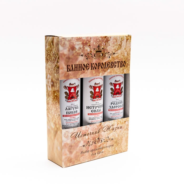 Набор ароматизаторов "Источник жизни" (источник силы, лагуна покоя, родник здоровья) 300 мл