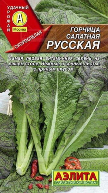 Горчица_Русская салатная_0,04_г._Аэлита