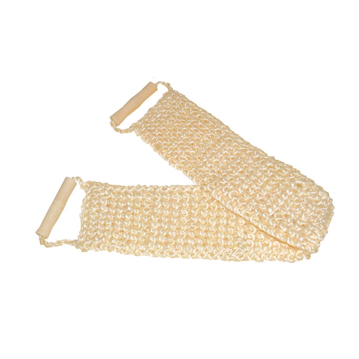 Мочалка из сизаля крупной вязки (дер.ручки) 5101-5001