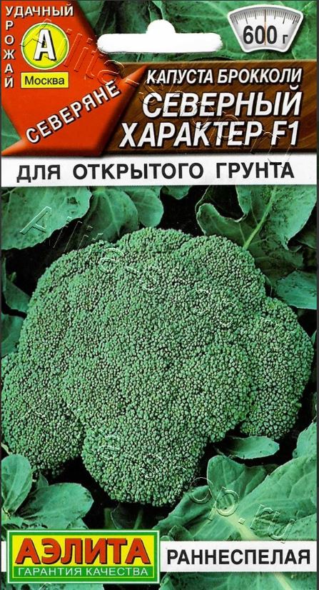 Капуста_брокколи_Северный Характер F1_0,04_шт._Аэлита
