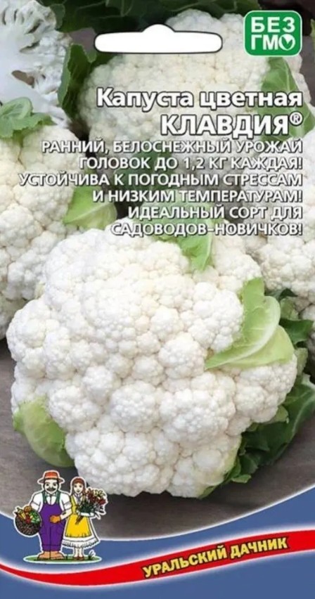 Капуста_цветная_Клавдия_0,25_г._Уральский Дачник
