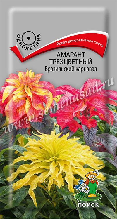 Амарант_Бразильский карнавал (трехцветный)_0,1_г._Поиск