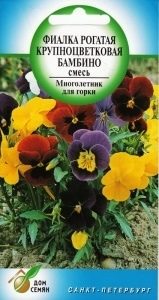 Фиалка_Бамбино см (рогатая)_45_шт._Дом Семян С-П