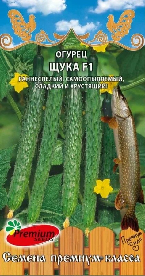 Огурец_Щука F1_5_шт._Премиум Сидс