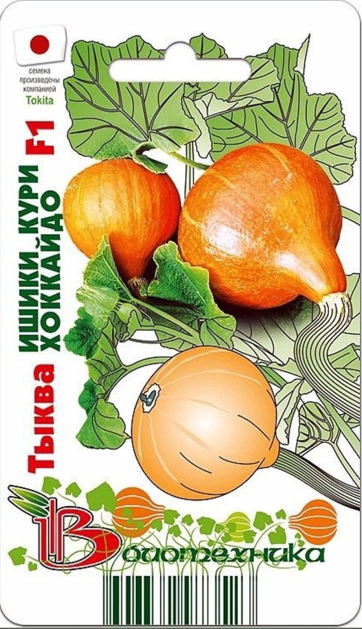 Тыква_Ишики Кури Хоккайдо F1_6_шт._Биотехника