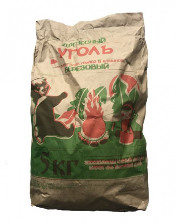 Уголь БЕРЕЗОВЫЙ 3 кг