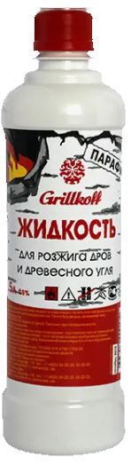 Жидкость для розжига О,5л. Grillkoff