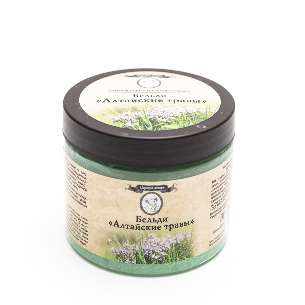 Мыло Бельди "Алтайский травы"  380 мл