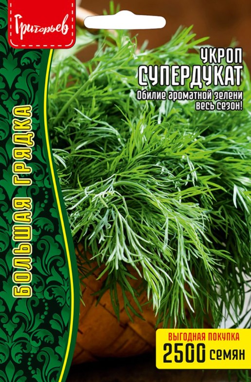 Укроп_Супердукат ВП б/ф_2500_шт._Григорьев