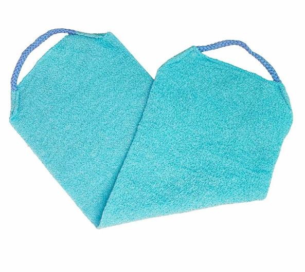 Мочалка японская стрейч с ручками (066)