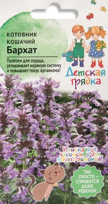Котовник (непета)_Кошачий Бархат_0,04_г._АгроСидсТрейд