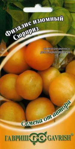 Физалис_Сюрприз изюмный (ананасный)_20_шт._Гавриш