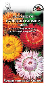 Гелихризум (бессмертник)_Русский размер см_0,2_г._Золотая Сотка Алтая