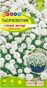 Ахиллея (тысячелистник)_Белый Жемчуг_0,1_г._Семена Алтая