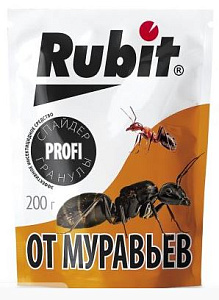 Средство от муравьев гранулы СПАЙДЕР 200г (дой-пак) (25) Рубит