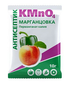 Марганцовка, 10г (Перманганат калия 40%)