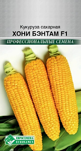 Кукуруза_Хони Бэнтам F1 (сах) (проф)_10_шт._ЕВРОСЕМЕНА