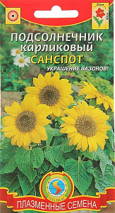 Подсолнечник декоративный_Санспот карликовый_0,04_г._Плазменные семена