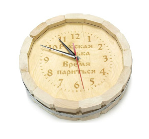 Часы "Русская Банька"