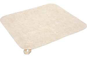 Коврик без рисунка (белый)