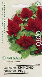 Целозия_Кимоно Ред (перистая) (Sakata)_8_шт._Гавриш