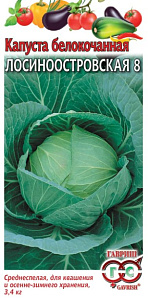 Капуста_б/к_Лосиноостровская-8 (для квашения)  Б/П_0,5_г._Гавриш