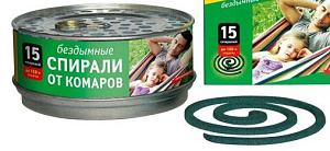 SuperBAT Спирали от комаров зеленые в банке 15шт 24шт./кор.