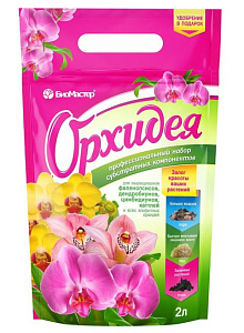 "БиоМастер - Орхидея, набор компонентов, 2л + комплексное удобрение, 5мл"