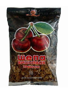 Щепа древесная (вишня) в упак. (1,5 л)