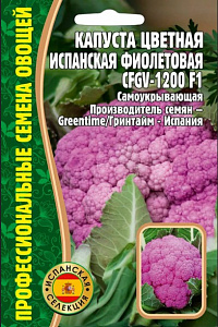 Капуста_цветная_Испанская Фиолетовая б/ф_10_шт._Григорьев