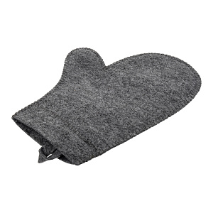 Рукавица без рисунка (серая)